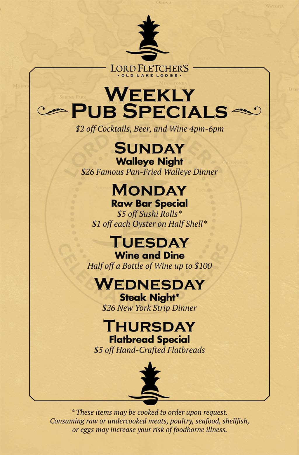 The Pub Specials