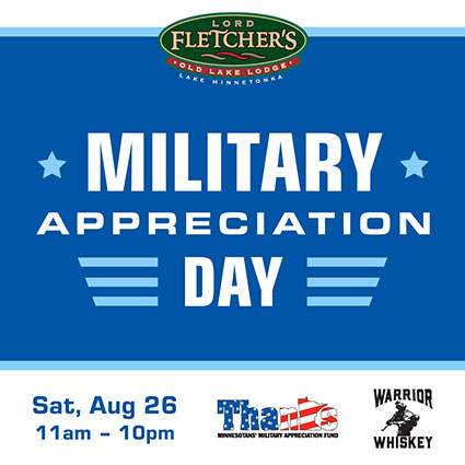 Military Appreciation Day at Lord Fletcher's